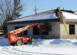 Installing soffit panels