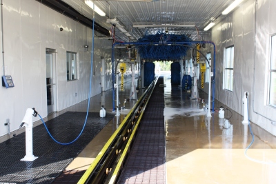Interior view of Zippy Auto Wash